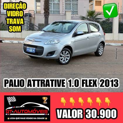 FIAT PALIO 1.0 MPI ATTRACTIVE 8V FLEX 4P MANUAL FIAT PALIO 1.0 MPI ATTRACTIVE 8V FLEX 4P MANUAL